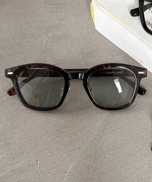 CAPRICIEUX LE'MAGE（カプリシューレマージュ）の「スクエアメガネ（サングラス・レディース・ベージュ/クリア/グレー/ブラウン・FREE）」の16枚目の写真