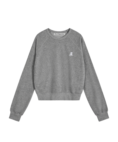 Rest&Recreation(レストアンドレクリエーション)の「TERRY CROPPED SWEATSHIRT - GREY(スウェット・レディース・その他・ONE)」の1枚目の写真