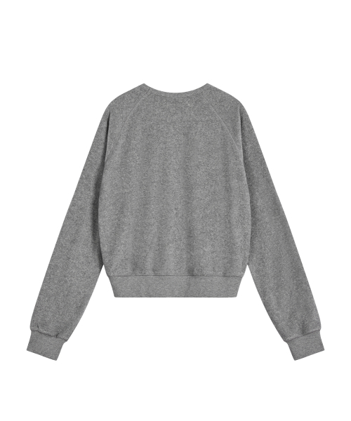 Rest&Recreation(レストアンドレクリエーション)の「TERRY CROPPED SWEATSHIRT - GREY(スウェット・レディース・その他・ONE)」の6枚目の写真