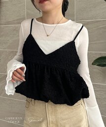 CAPRICIEUX LE'MAGE | 【LE'MAGE×gemeilコラボ】バブルバルーンキャミ(シャツ/ブラウス)