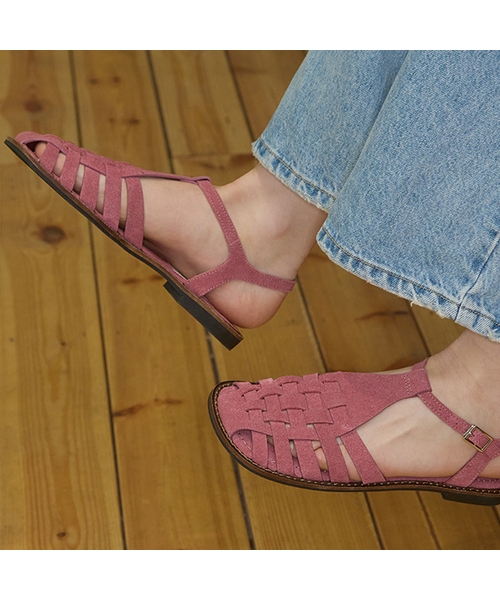 BYOTHERS(バイオザーズ)の「Avenue Mesh Sandal(サンダル・レディース・ピンク系その他/ブラック/マスタード・23.5cm/24.5cm/24cm/25cm/23cm)」の3枚目の写真