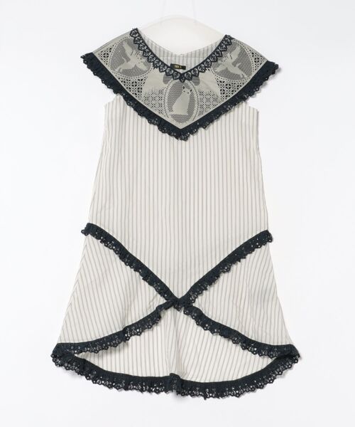 ★新品★【oldhoney】ワンピース old honey オールドハニー ワンピース F 黒xグレーxカーキ等 【古着