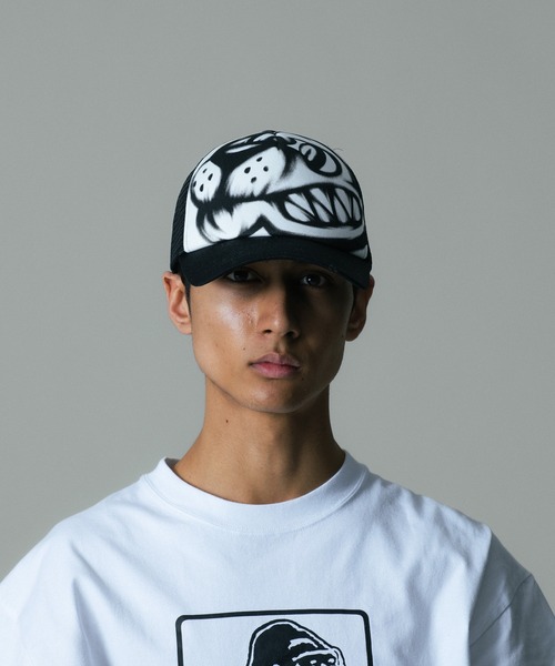 XLARGE(エクストララージ)の「DOG MESH CAP(キャップ・メンズ・ブラック/ブルー・ONE SIZE)」の15枚目の写真