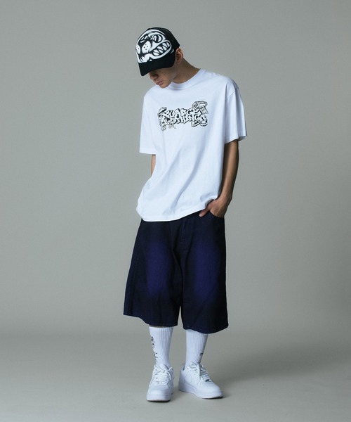 XLARGE(エクストララージ)の「DOG MESH CAP(キャップ・メンズ・ブラック/ブルー・ONE SIZE)」の8枚目の写真
