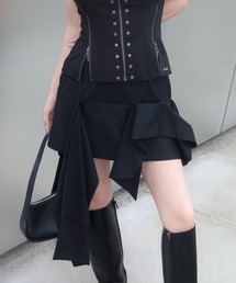 IRREGULAR HEM SKIRT/イレギュラーヘムスカート