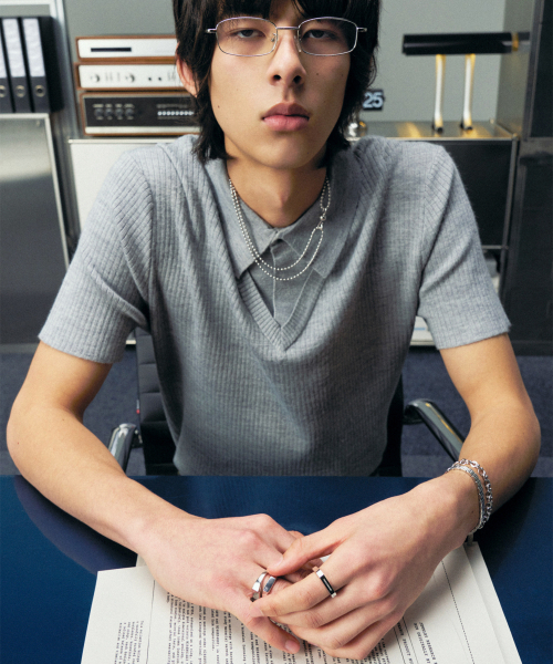 NUMBERING(ナンバリング)の「#7550 - Ring(リング・レディース・シルバー/ゴールド・9号/11号/13号/15号/17号/19号/21号/7号)」の5枚目の写真