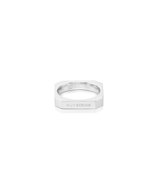 NUMBERING(ナンバリング)の「#7550 - Ring(リング・レディース・シルバー/ゴールド・9号/11号/13号/15号/17号/19号/21号/7号)」の3枚目の写真