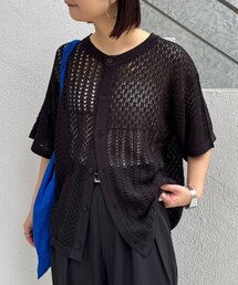 CIAOPANIC TYPY | 【UNISEX】レース編みパッチワークニットカーディガン/WEB限定(カーディガン/ボレロ)