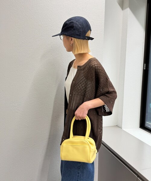 CIAOPANIC TYPY（チャオパニックティピー）の「【UNISEX】レース編みパッチワークニットカーディガン/WEB限定（カーディガン/ボレロ・レディース・ネイビー/ブラック/ブラウン/グレー・LARGE/MEDIUM）」の19枚目の写真