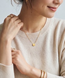 STYLE DELI（スタイルデリ）の「【DELI by】プチコインディスク・ミニマルネックレス（ネックレス）」