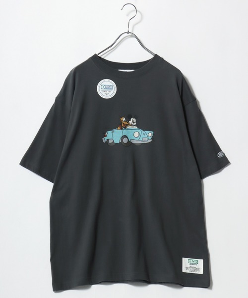 Disney（ディズニー）の「2026SS Disney×DISCUS/ディズニー×ディスカス コラボ ミッキー プリント半袖Tシャツ （M：ショート丈 L：レギュラー丈）（Tシャツ/カットソー・レディース・ブラック系その他/ホワイト系その他2/ブラック系その他3/アイボリー/ブラック系その他2/ホワイト系その他/ホワイト系その他3/スミクロ・M/L）」の17枚目の写真