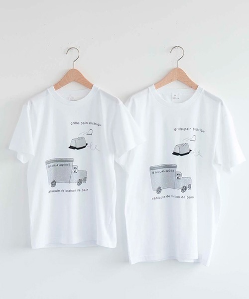 sept septieme(セットセッティエーム)の「Tシャツ BOULANGERIE <サイズS>(Tシャツ/カットソー・レディース・ホワイト・SMALL)」の11枚目の写真