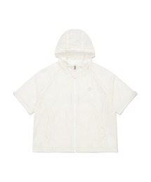WOMEN'S NYLON SHORT SLEEVE WINDBREAKER