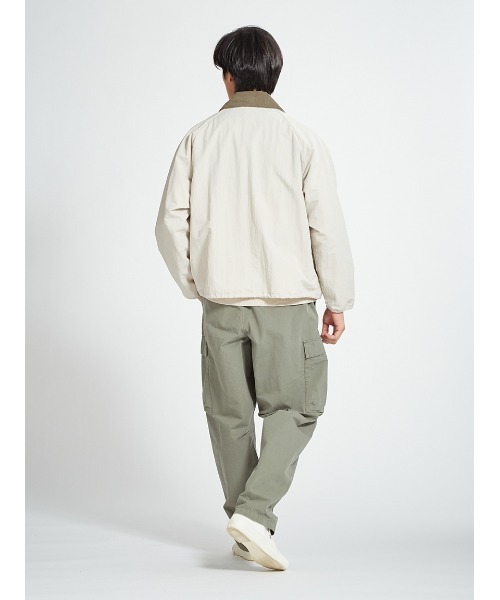 Barbour(バブアー)の「【Barbour】transport nylon casual jacket(ナイロンジャケット・メンズ・ライトベージュ/ブラック・38/40/36)」の7枚目の写真