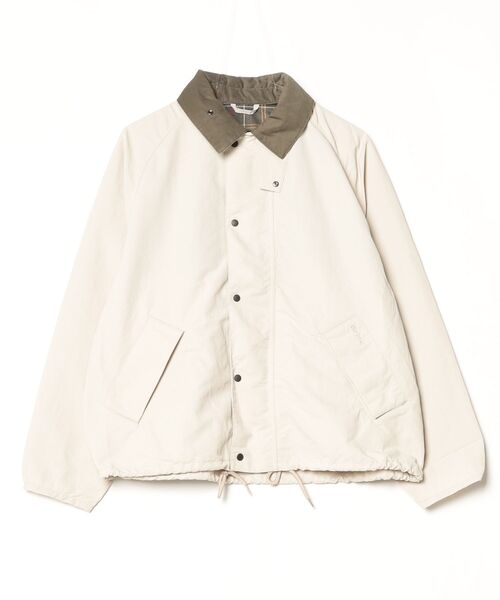 Barbour(バブアー)の「【Barbour】transport nylon casual jacket(ナイロンジャケット・メンズ・ライトベージュ/ブラック・38/40/36)」の11枚目の写真