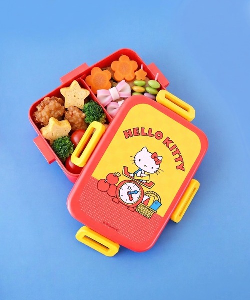 SANRIO/サンリオ〉 ハローキティ レトロ25 4点ロックランチボックス お