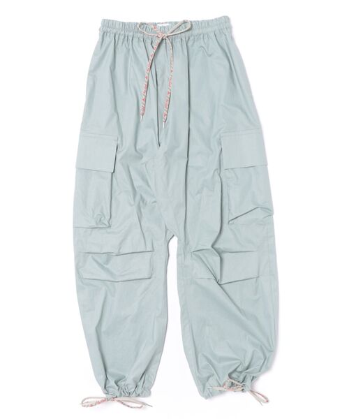 Vivienne Westwood(ヴィヴィアンウエストウッド)の「リップストップオーガニックユーティリティカーブパンツ(その他パンツ・レディース・グリーン/ブラック・FREE)」の2枚目の写真