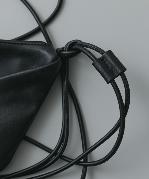 アジャスタブルミニレザーバッグ / Adjustable Mini Leather Bag