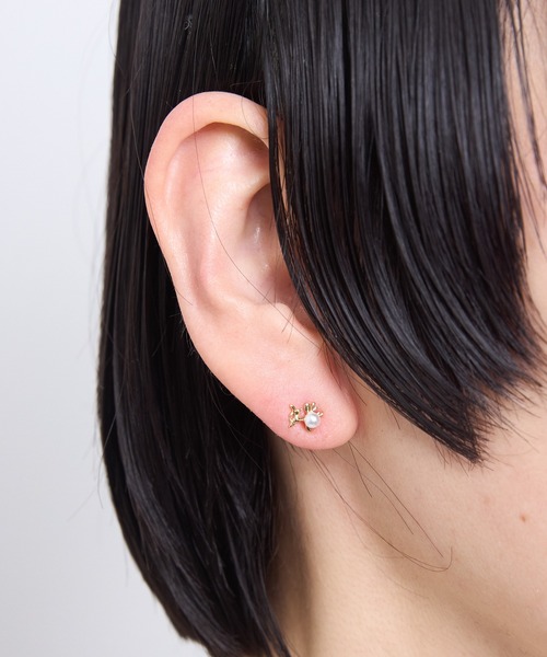 SHIZUTA(シズタ)の「SZT:5daysピアス Monday to Friday 5個セットピアス BOX付(ピアス(両耳用)・レディース・ゴールド・FREE)」の8枚目の写真