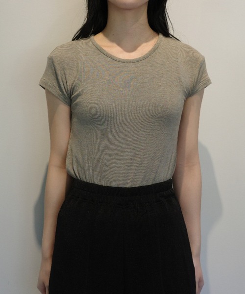 CLANE SOFT SHEER COMPACT TOPS（Tシャツ/カットソー）｜CLANE（クラネ