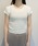 CLANE�i�N���l�j�́uCLANE SOFT SHEER COMPACT TOPS�iT�V���c/�J�b�g�\�[�j�v�b�z���C�g