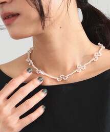 IENA 10K タンスイパール ネックレス 37cm（ネックレス）｜IENA
