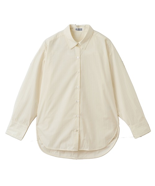 LA MARINE FRANCAISE（マリン フランセーズ）の「アソートストライプシャツ（シャツ/ブラウス・レディース・ベージュ/ブルー/オフホワイト・FREE）」の10枚目の写真