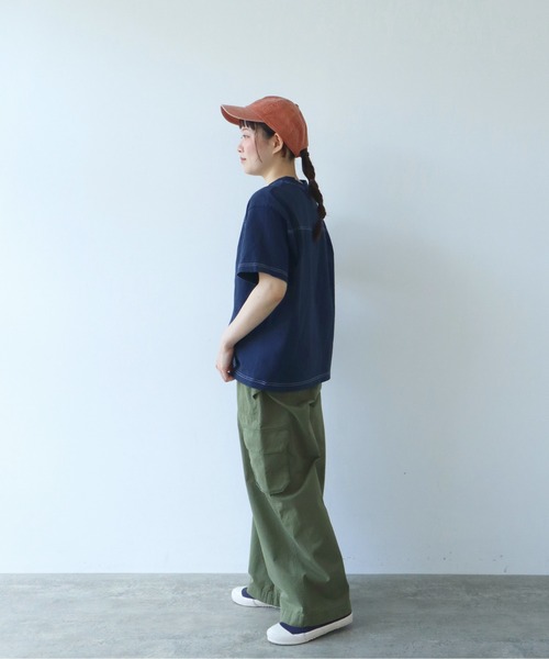 PAR ICI（パーリッシィ）の「NAVYS cheering club キャップ（キャップ・レディース・ブルー/オレンジ系・FREE）」の15枚目の写真
