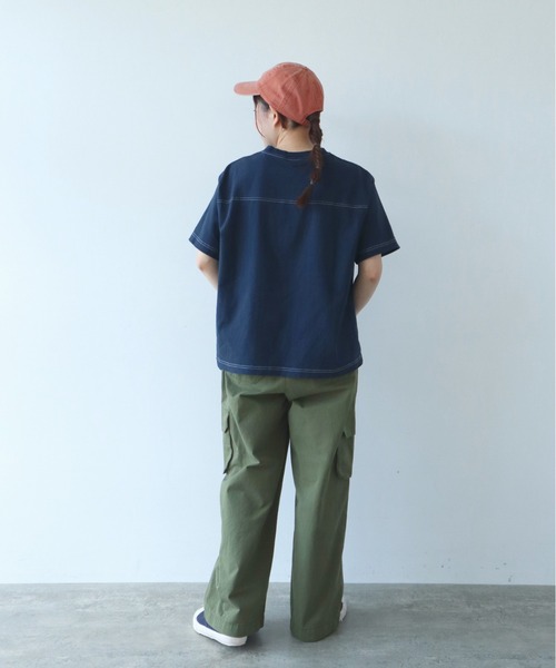 PAR ICI（パーリッシィ）の「NAVYS cheering club キャップ（キャップ・レディース・ブルー/オレンジ系・FREE）」の16枚目の写真