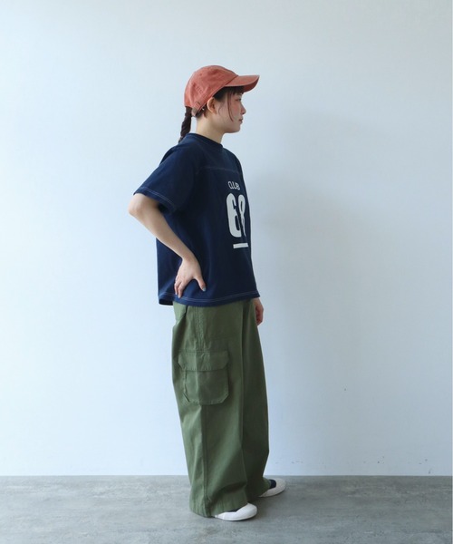 PAR ICI（パーリッシィ）の「NAVYS cheering club キャップ（キャップ・レディース・ブルー/オレンジ系・FREE）」の17枚目の写真