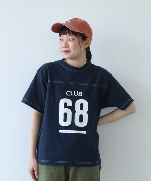 PAR ICI（パーリッシィ）の「NAVYS cheering club キャップ（キャップ・レディース・ブルー/オレンジ系・FREE）」の12枚目の写真