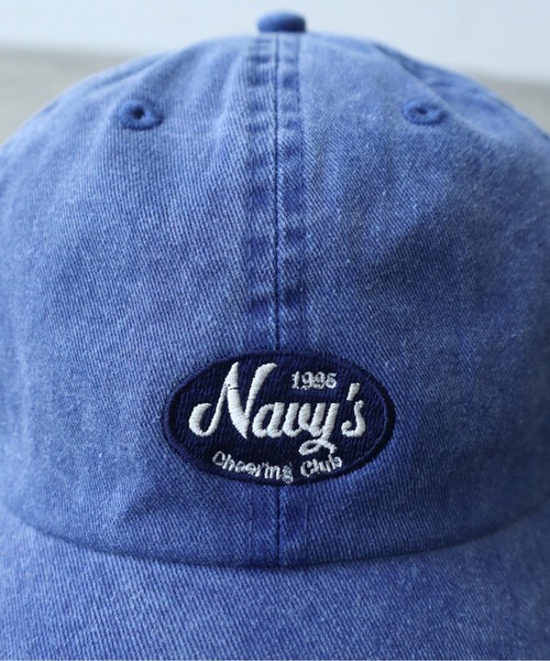 PAR ICI（パーリッシィ）の「NAVYS cheering club キャップ（キャップ・レディース・ブルー/オレンジ系・FREE）」の18枚目の写真