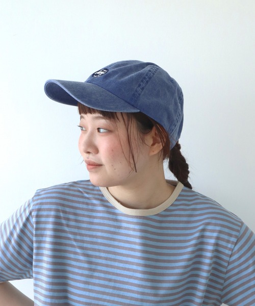 PAR ICI（パーリッシィ）の「NAVYS cheering club キャップ（キャップ・レディース・ブルー/オレンジ系・FREE）」の21枚目の写真