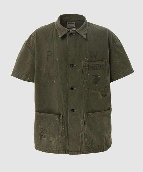 BOW WOW(バウワウ)の「PW P-41 HBT SSJK AGED(シャツ/ブラウス・メンズ・その他・L/XL)」の1枚目の写真