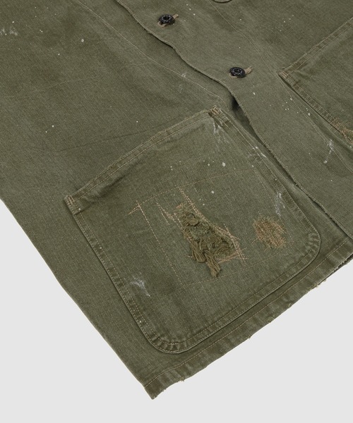 BOW WOW(バウワウ)の「PW P-41 HBT SSJK AGED(シャツ/ブラウス・メンズ・その他・L/XL)」の7枚目の写真