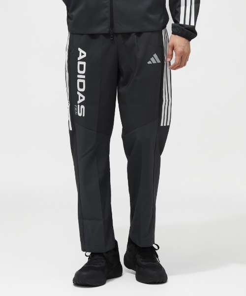adidas（アディダス）の「【別注】アディダス adidas M HYBRID パンツ 限定コラボ（その他パンツ・メンズ・ダークブルー/グレー・S/M/L/LL/3L）」の2枚目の写真