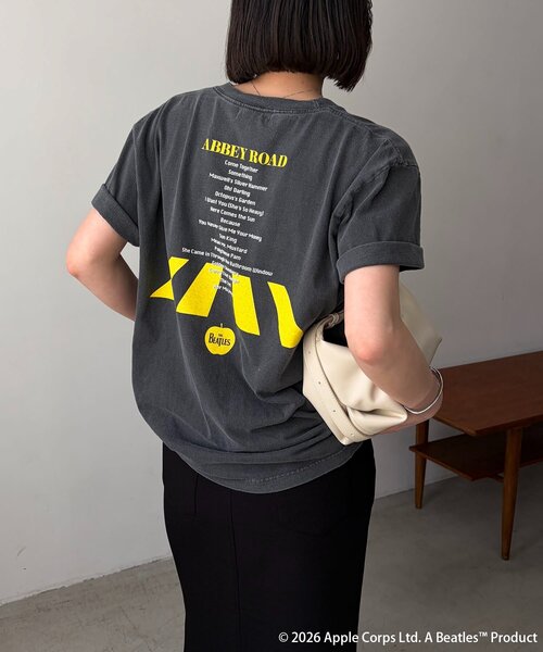 CAPRICIEUX LE'MAGE(カプリシューレマージュ)の「〈GOOD ROCK SPEED〉AbbeyRoad Tシャツ(Tシャツ/カットソー・レディース・ブラック/ベージュ/ホワイト・FREE)」の15枚目の写真
