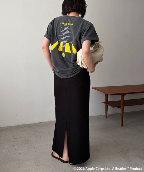 CAPRICIEUX LE'MAGE(カプリシューレマージュ)の「〈GOOD ROCK SPEED〉AbbeyRoad Tシャツ(Tシャツ/カットソー・レディース・ブラック/ベージュ/ホワイト・FREE)」の21枚目の写真