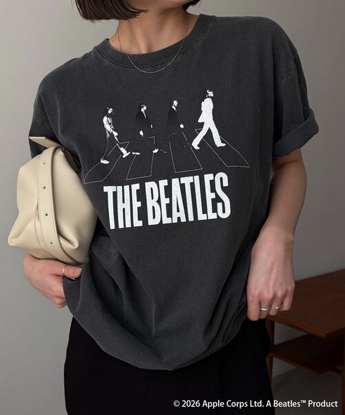 CAPRICIEUX LE'MAGE(カプリシューレマージュ)の「〈GOOD ROCK SPEED〉AbbeyRoad Tシャツ(Tシャツ/カットソー・レディース・ブラック/ベージュ/ホワイト・FREE)」の22枚目の写真