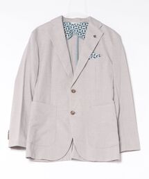 B.I.D.（ビーアイディー）の「《g-stage》リネンシングル ストレッチ 清涼ジャケット（セットアップ）」