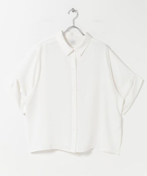 URBAN RESEARCH DOORS（アーバンリサーチドアーズ）の「タックスリーブシャツ（シャツ/ブラウス・レディース・ライトブルー/ネイビー/オフホワイト・FREE）」の15枚目の写真