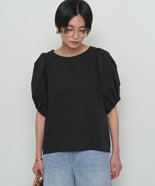 LOUNGEDRESS(ラウンジドレス)の「パフ袖ブラウス(シャツ/ブラウス・レディース・ブラック/オフホワイト/オレンジ・FREE)」の12枚目の写真