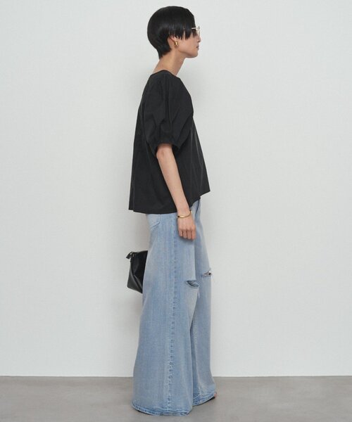 LOUNGEDRESS(ラウンジドレス)の「パフ袖ブラウス(シャツ/ブラウス・レディース・ブラック/オフホワイト/オレンジ・FREE)」の19枚目の写真