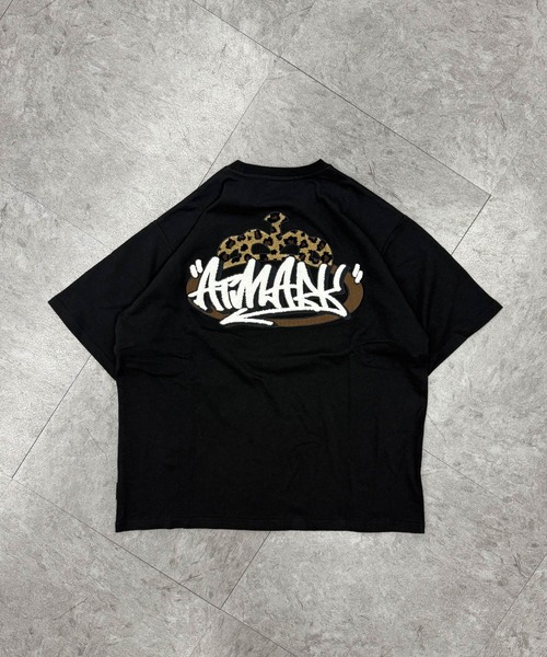ATMARK(アットマーク)の「《3サイズ展開 / UNISEX 》ATMARK クラウンロゴサガラ刺繍半袖Tシャツ セットアップ可能(Tシャツ/カットソー・メンズ・ブラック系1/ブラック系3/ホワイト系1/ホワイト系2/ホワイト系3/ブラック系2・S/M/L)」の17枚目の写真