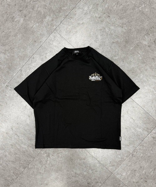 ATMARK(アットマーク)の「《3サイズ展開 / UNISEX 》ATMARK クラウンロゴサガラ刺繍半袖Tシャツ セットアップ可能(Tシャツ/カットソー・メンズ・ブラック系1/ブラック系3/ホワイト系1/ホワイト系2/ホワイト系3/ブラック系2・S/M/L)」の18枚目の写真