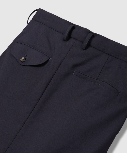 HOLIDAY（ホリデイ）の「WOOL DRAWSTRINGS 2TUCK SKIRT ウールドローストリングスツータックスカート（スカート・レディース・ダークネイビー・ONE SIZE）」の7枚目の写真