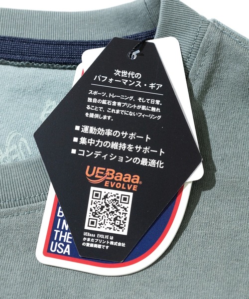 Duckster(ダックスター)の「DUCKSTER/ダックスター 『UEBaaaEVOLVE』S/S TEE(Tシャツ/カットソー・メンズ・ホワイト/セージグリーン/ブラック・LARGE/MEDIUM/X-LARGE)」の6枚目の写真
