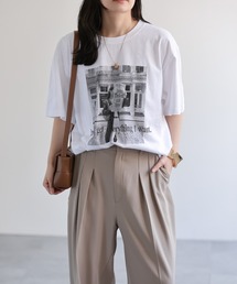 CATフォトプリントTシャツ / フォトプリントTシャツ