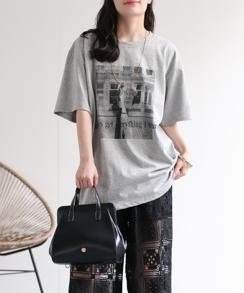 CATフォトプリントTシャツ / フォトプリントTシャツ
