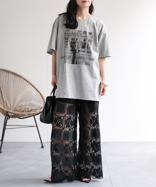 model：156cm 着用サイズ：FREE